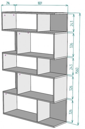 Стеллаж S11 в Новом Уренгое - novyy-urengoy.mebel24.online | фото 2
