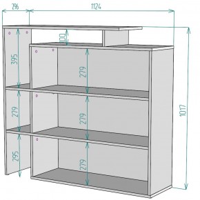 Стеллаж S37 в Новом Уренгое - novyy-urengoy.mebel24.online | фото 2