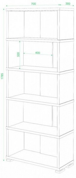 Стеллаж СБ-10/5 в Новом Уренгое - novyy-urengoy.mebel24.online | фото 2