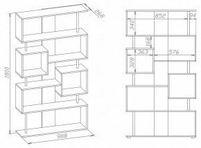 Стеллаж СТ-2 в Новом Уренгое - novyy-urengoy.mebel24.online | фото 2