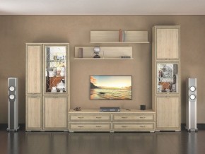 Стенка Ливорно дуб сонома в Новом Уренгое - novyy-urengoy.mebel24.online | фото 2