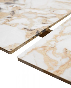 Стол ACERRA NEW 160 GLOSS GRAND JADE SOLID CERAMIC/ каркас цвета шампань, ®DISAUR в Новом Уренгое - novyy-urengoy.mebel24.online | фото 8
