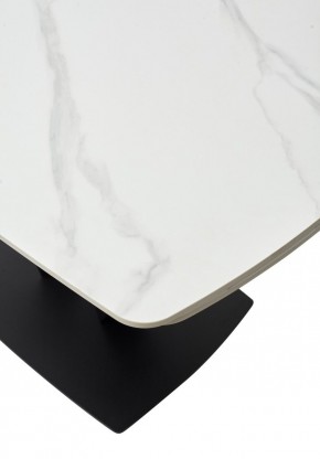 Стол ALATRI 120 MATT WHITE MARBLE SOLID CERAMIC / BLACK, ®DISAUR в Новом Уренгое - novyy-urengoy.mebel24.online | фото 11