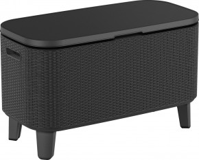 Стол Беви Бар (Bevy Bar Large Cool Bar), графит в Новом Уренгое - novyy-urengoy.mebel24.online | фото 2