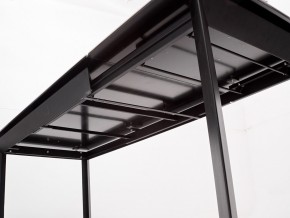 Стол CREMONA 140 MATTE STATUARIO Белый мрамор матовый, керамика/ черный каркас, ®DISAUR в Новом Уренгое - novyy-urengoy.mebel24.online | фото 7