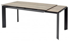 Стол CREMONA 180 KL-61 Под дерево, итальянская керамика / черный каркас, ®DISAUR в Новом Уренгое - novyy-urengoy.mebel24.online | фото 7