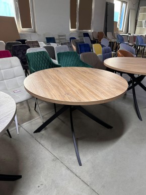 Стол ДАРИО D100 Дуб Канзас / Черный каркас М-City в Новом Уренгое - novyy-urengoy.mebel24.online | фото 9