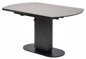 Стол KAI 140 TL-110 поворотная система раскладки, испанская керамика / Темно-серый / Черный, ®DISAUR в Новом Уренгое - novyy-urengoy.mebel24.online | фото 1