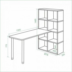 Стол компьютерный Bartolo в Новом Уренгое - novyy-urengoy.mebel24.online | фото 2