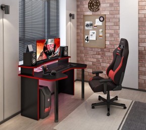Стол компьютерный Домино Lite СКЛ-Игр140+НКИЛ140 в Новом Уренгое - novyy-urengoy.mebel24.online | фото 2