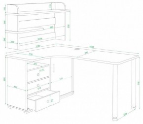 Стол компьютерный Домино нельсон СР-165М в Новом Уренгое - novyy-urengoy.mebel24.online | фото 2