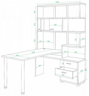 Стол компьютерный Домино нельсон СР-420/150 в Новом Уренгое - novyy-urengoy.mebel24.online | фото 2