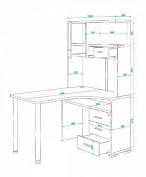 Стол компьютерный Домино СР-130 в Новом Уренгое - novyy-urengoy.mebel24.online | фото 5