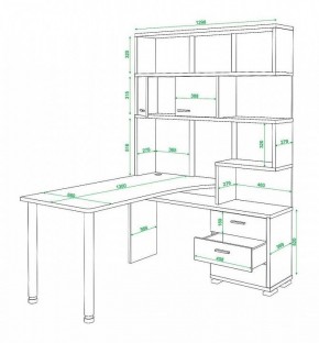 Стол компьютерный Домино СР-420130 в Новом Уренгое - novyy-urengoy.mebel24.online | фото 5