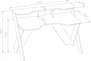 Стол компьютерный КСТ-118 в Новом Уренгое - novyy-urengoy.mebel24.online | фото 3