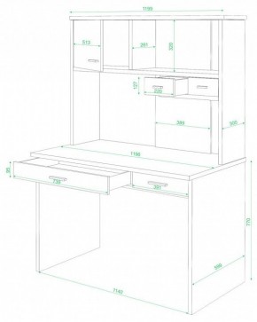 Стол компьютерный СК-60 в Новом Уренгое - novyy-urengoy.mebel24.online | фото 2