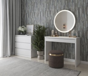 Стол косметический Энкель 100 белый в Новом Уренгое - novyy-urengoy.mebel24.online | фото 4