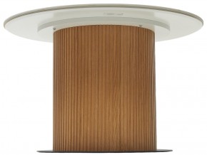 Стол MESA D120 цвет БЕЛЫЙ МРАМОР M326 / Каркас OAK, ®DISAUR в Новом Уренгое - novyy-urengoy.mebel24.online | фото 8