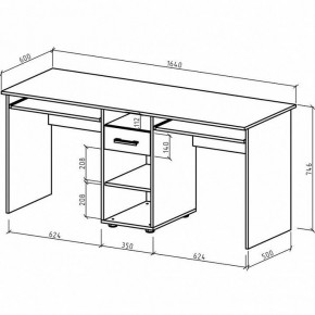 Стол письменный Остин в Новом Уренгое - novyy-urengoy.mebel24.online | фото 3