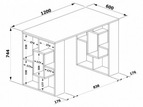 Стол письменный СПм-15 в Новом Уренгое - novyy-urengoy.mebel24.online | фото 3
