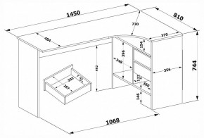 Стол письменный СПм-25 в Новом Уренгое - novyy-urengoy.mebel24.online | фото 4