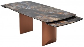 Стол ПУАНТО 200 TITANIUM LAWA NERO, керамика / МЕДЬ каркас М-City в Новом Уренгое - novyy-urengoy.mebel24.online | фото 11