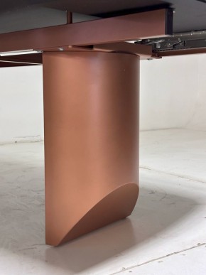 Стол ПУАНТО 200 TITANIUM LAWA NERO, керамика / МЕДЬ каркас М-City в Новом Уренгое - novyy-urengoy.mebel24.online | фото 5