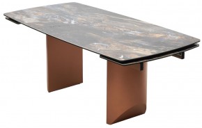 Стол ПУАНТО 200 TITANIUM LAWA NERO, керамика / МЕДЬ каркас М-City в Новом Уренгое - novyy-urengoy.mebel24.online | фото 8