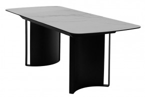 Стол RASMUS 160 TL-45 Белый мрамор, испанская керамика / черный каркас, ®DISAUR в Новом Уренгое - novyy-urengoy.mebel24.online | фото 4