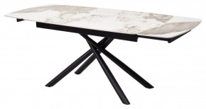 Стол RIVOLI 140 GLOSS LUXURY PANDORA SOLID CERAMIC / BLACK, ®DISAUR в Новом Уренгое - novyy-urengoy.mebel24.online | фото 7