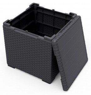 Стол с функцией хранения Виго (Vigo storage box) графит в Новом Уренгое - novyy-urengoy.mebel24.online | фото 3