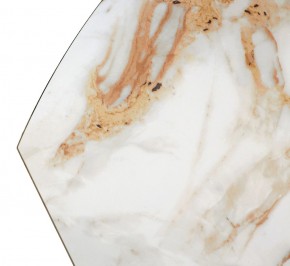 Стол TERAMO 135 GLOSS GRAND JADE SOLID CERAMIC, керамика, поворотн.механизм / Черный каркас, ®DISAUR в Новом Уренгое - novyy-urengoy.mebel24.online | фото 13