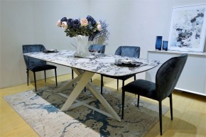 Стол VICENZA 220 BULGARI WHITE, керамика / белый, ®DISAUR в Новом Уренгое - novyy-urengoy.mebel24.online | фото 12