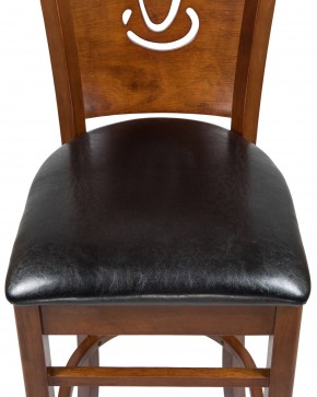 Стул барный DOBRIN JERRY BAR, шоколад, чёрный в Новом Уренгое - novyy-urengoy.mebel24.online | фото 6