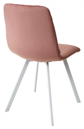 Стул DAIQUIRI BLUVEL-52 PINK / белый каркас, велюр М-City в Новом Уренгое - novyy-urengoy.mebel24.online | фото 3
