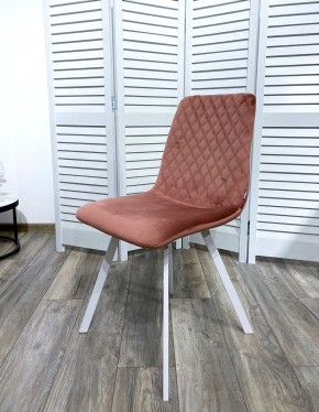 Стул DAIQUIRI BLUVEL-52 PINK / белый каркас, велюр М-City в Новом Уренгое - novyy-urengoy.mebel24.online | фото 7