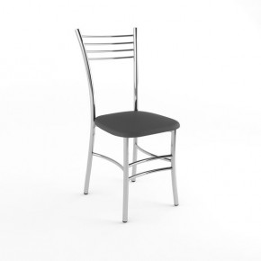 Стул хром Квинтет серый матовый-800м 1-кат в Новом Уренгое - novyy-urengoy.mebel24.online | фото