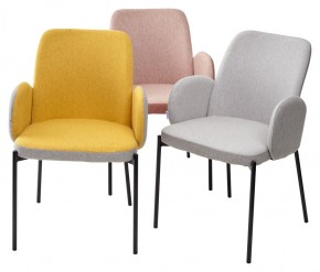 Стул NIKKI VF109 розовый / VF110 брусничный М-City в Новом Уренгое - novyy-urengoy.mebel24.online | фото 2