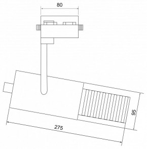 Светильник на штанге Elektrostandard Forema a060612 в Новом Уренгое - novyy-urengoy.mebel24.online | фото 3