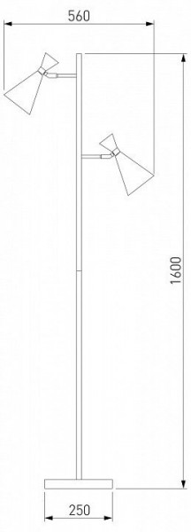 Торшер Bogate-s Glustin 01109/2 в Новом Уренгое - novyy-urengoy.mebel24.online | фото 3