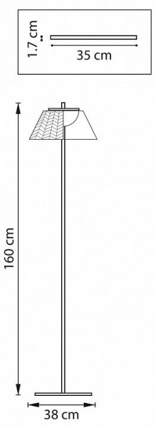 Торшер Lightstar Napoli 794710 в Новом Уренгое - novyy-urengoy.mebel24.online | фото 6