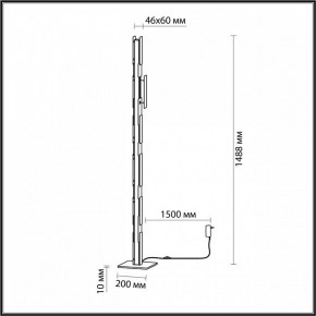 Торшер Odeon Light Fierro 4991/36FL в Новом Уренгое - novyy-urengoy.mebel24.online | фото 4