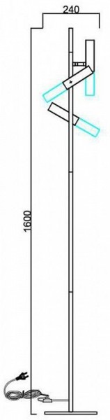 Торшер ST-Luce Eclip SL1236.405.03 в Новом Уренгое - novyy-urengoy.mebel24.online | фото 5