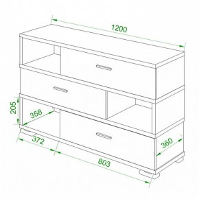 Тумба комбинированная Домино нельсон СБ-40/3 в Новом Уренгое - novyy-urengoy.mebel24.online | фото 2