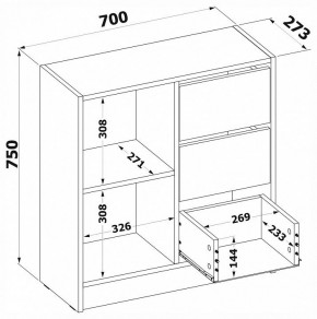 Тумба комбинированная Т-1 в Новом Уренгое - novyy-urengoy.mebel24.online | фото 4