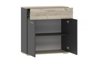 Тумба НМ 013.77 "Санти" (Антрацит/Крафт Серый) в Новом Уренгое - novyy-urengoy.mebel24.online | фото 2