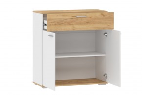 Тумба НМ 013.77 "Санти" (Белый/Крафт Золотой) в Новом Уренгое - novyy-urengoy.mebel24.online | фото 2