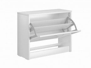 Тумба ОРИОН с одной полкой для обуви, цвет белый в Новом Уренгое - novyy-urengoy.mebel24.online | фото 2