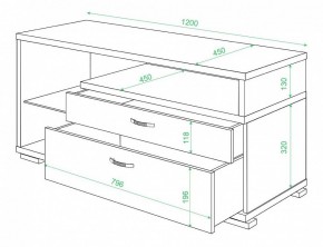 Тумба под ТВ Домино ТК-10 в Новом Уренгое - novyy-urengoy.mebel24.online | фото 2