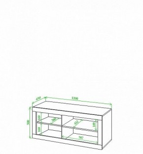 Тумба под ТВ Toivo Кон120 в Новом Уренгое - novyy-urengoy.mebel24.online | фото 2